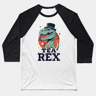 Tea Rex Baseball T-Shirt